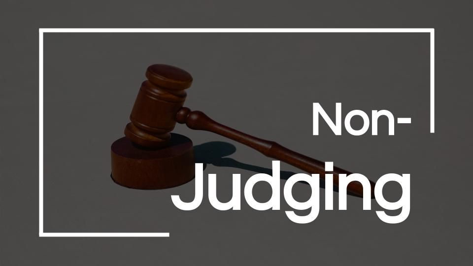 Non-judging